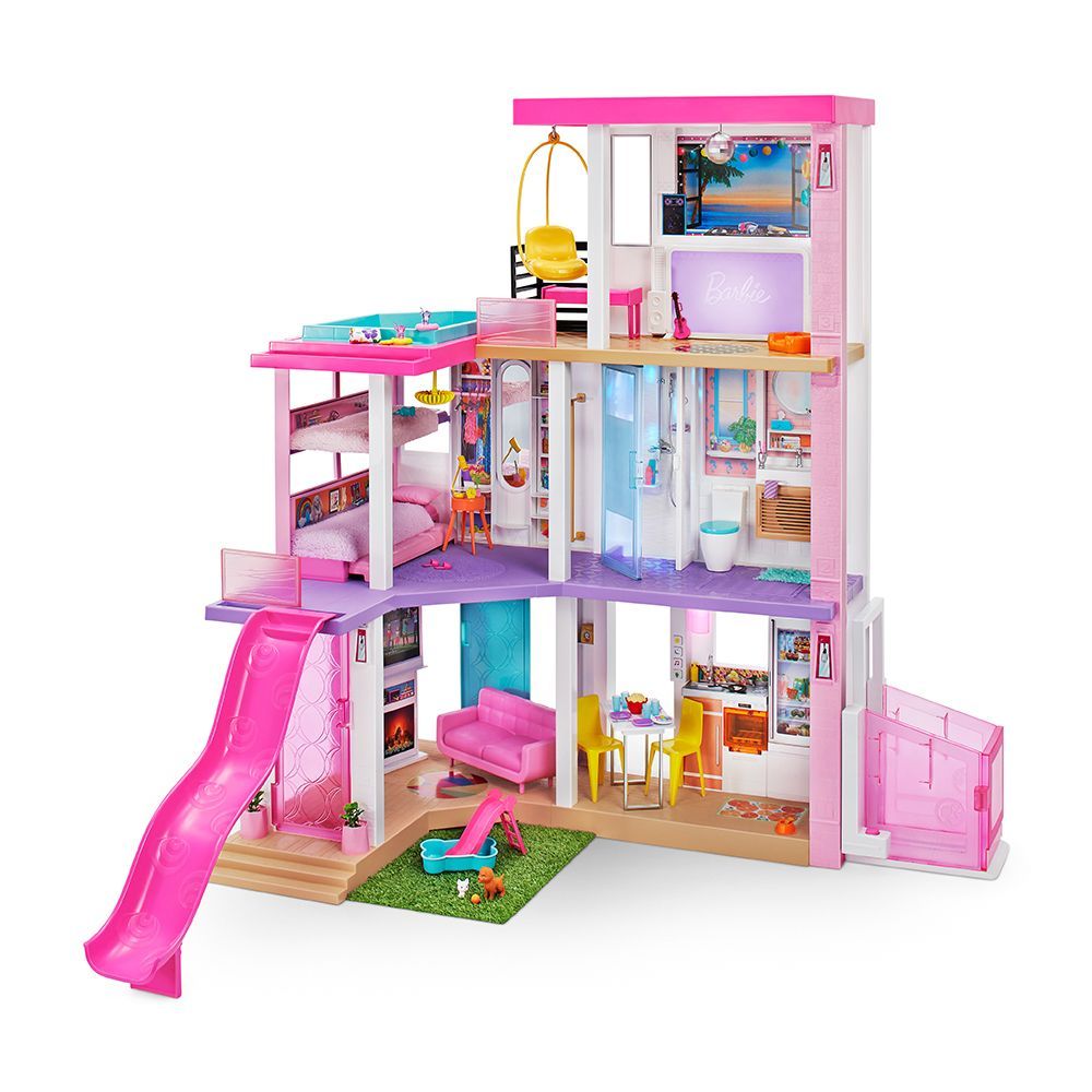 Dollhouse with online barbie