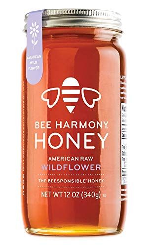 Bee Harmony American Raw Wildflower Honey