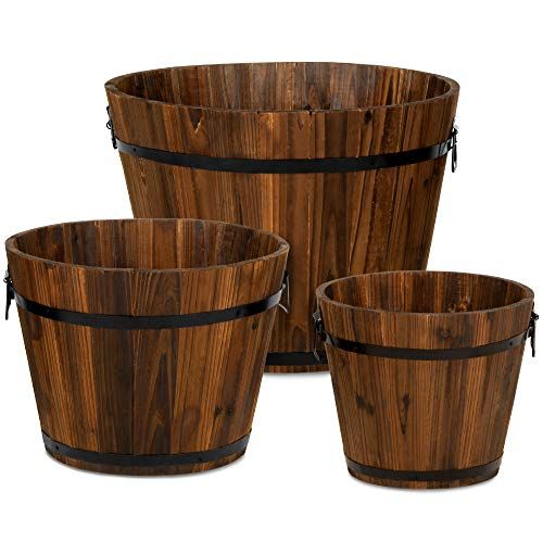 Wooden Bucket Barrel