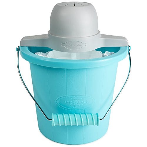 Electric 4-Quart Electric Ice Cream Maker