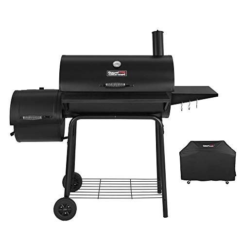 Charcoal Grill Offset Smoker with Cover