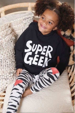 Myleene Klass Kids Unisex Slogan Hoodie