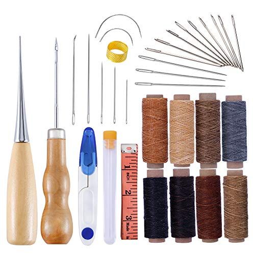 33 Pieces Leather Sewing Kit