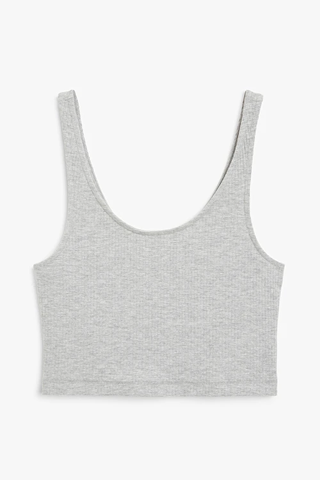 Cropped tank top