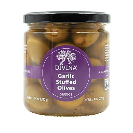 Divina Garlic-Stuffed Olives