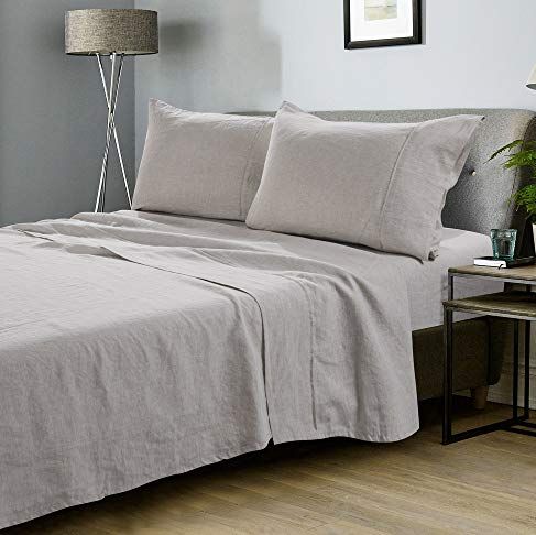Meadow Park Stone Washed Linen Sheets 