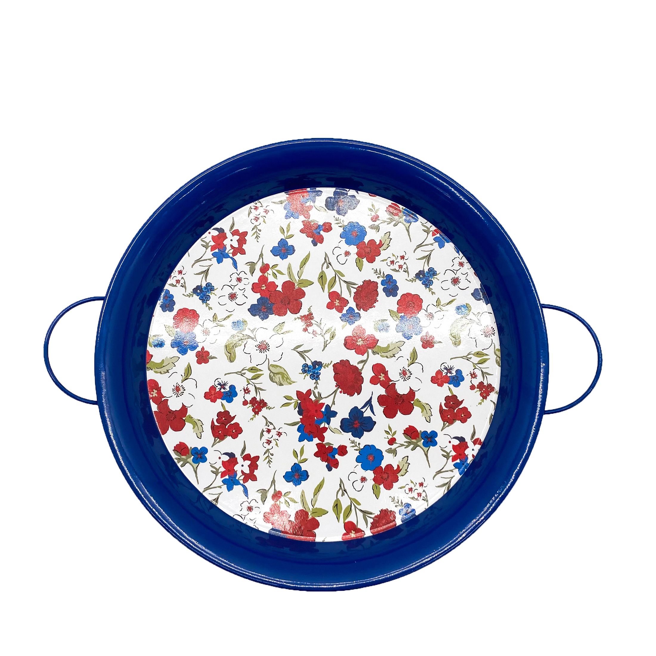 The Pioneer Woman Floral Round Tray
