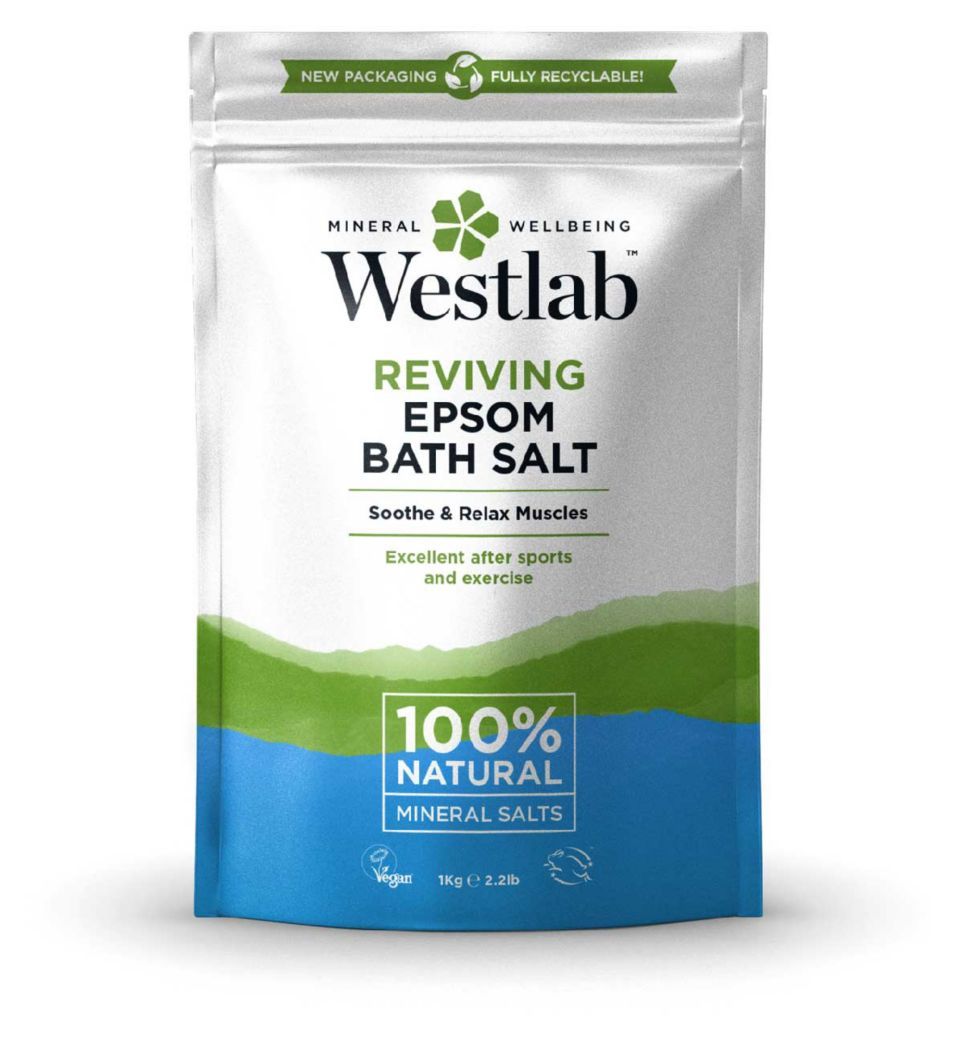 Westlab Pure Mineral Bathing Epsom Salt 1KG