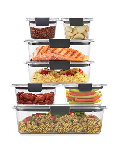 Rubbermaid Brilliance 14-Piece Storage Containers