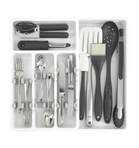 OXO Good Grips Large Expandable Utensil Organizer