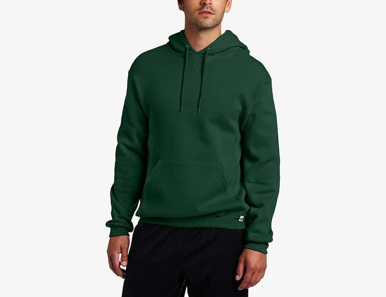 Colmkley Mens Fashion Fit Hoodie Pullover Sweatshirt with Pocket for Sport Solid