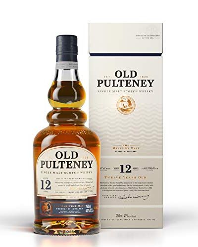 Old Pulteney 12 Year Old Single Malt Scotch Whisky, 70 cl