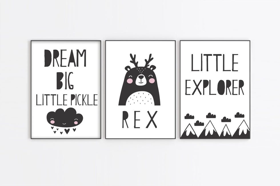 Scandi Animal Nursery Prints, Etsy, £14.99