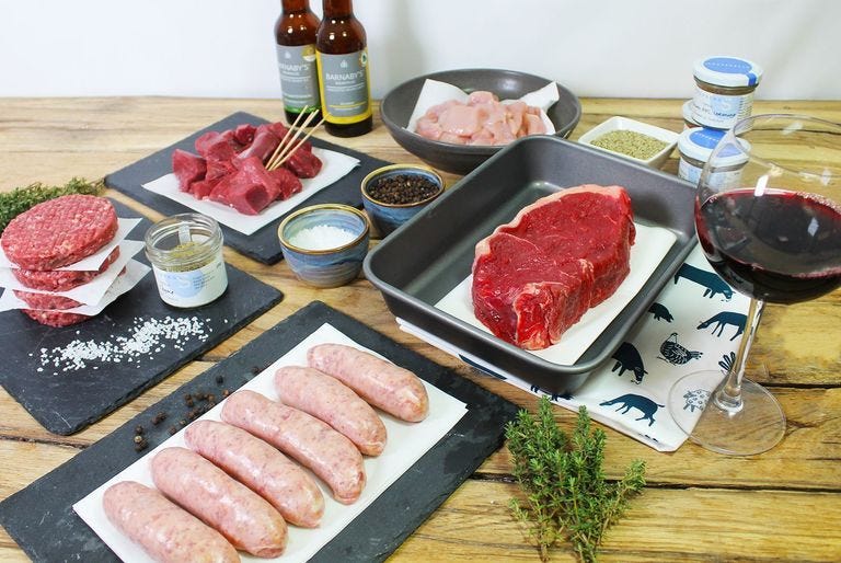 Eversfield Organic Gourmet BBQ Box