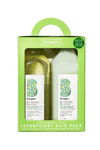 Briogeo Superfoods Apple, Matcha + Kale Replenishing Shampoo + Conditioner Duo 