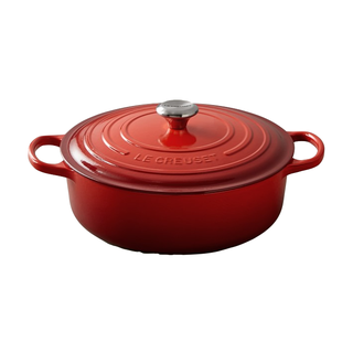 Le Creuset Cast Iron Round Wide Dutch Oven, 6 3/4-Qt. Le Creuset Cast Iron Round Wide Dutch Oven, 6 3/4-Qt.