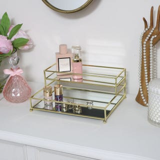 Fairmont Park Octavia Mirrored Storage Caddy