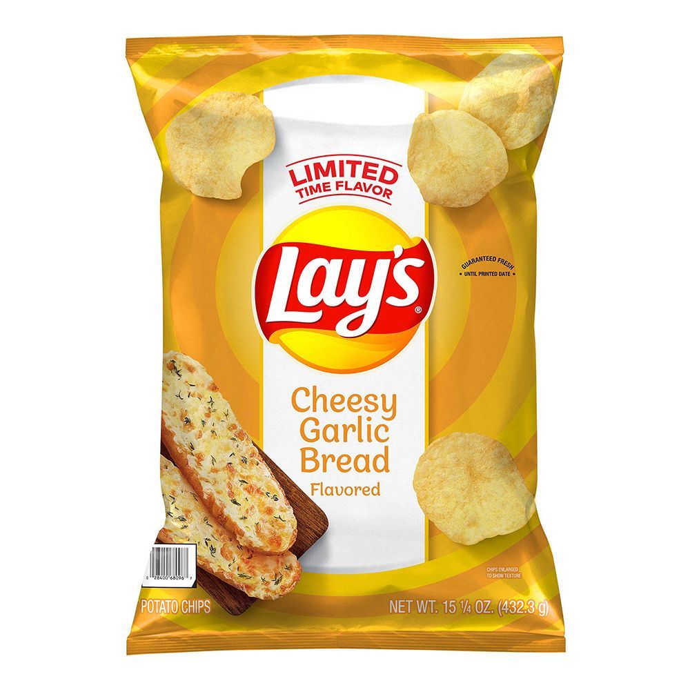 Lay’s Cheesy Garlic Bread Flavored