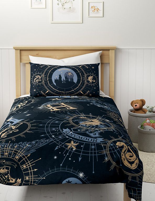 Harry Potter How To Decorate A Bedroom, Marauders Map Duvet Set Uk