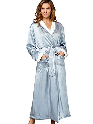 Lined silk clearance robe