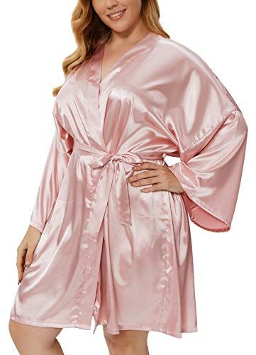 solacol Silk Robes for Women Sexy Satin Silk Pajamas India