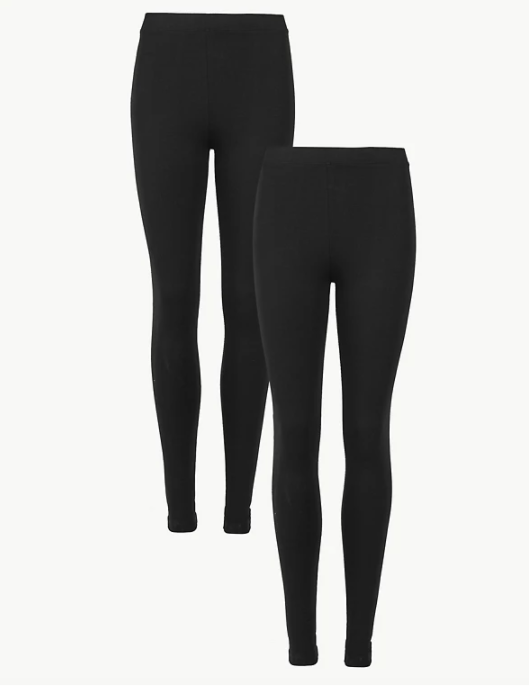 2 Pack High Waist Leggings
