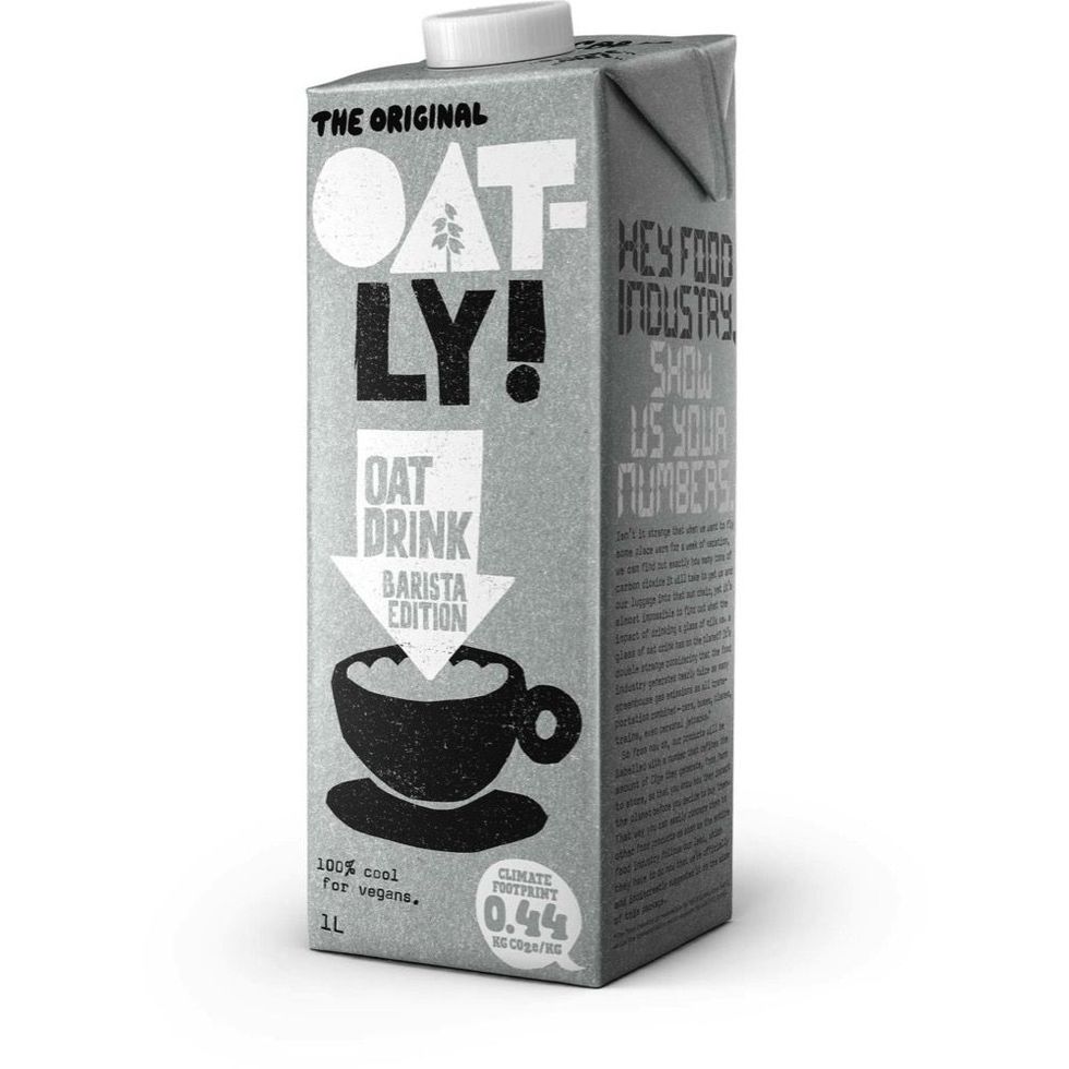 Oatly The Original Barista Edition Oat Chilled Drink 1L - Tesco