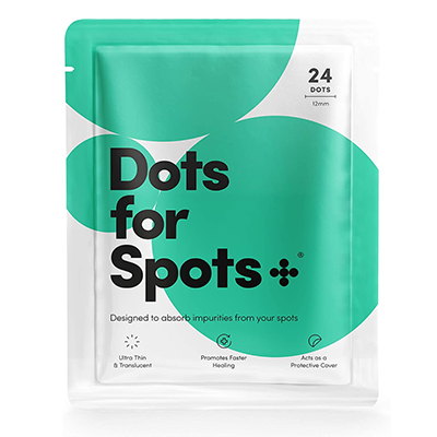 Dots for Spots® | The Original Acne Patch, Winner 2020* | Vegan, Cruelty-Free, Hydrocolloid Pimple Patches | 1 Pack (24 Dots)