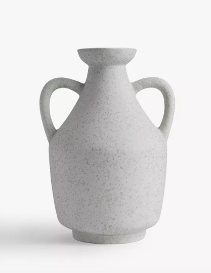 Portobello Vase with Handles, Natural