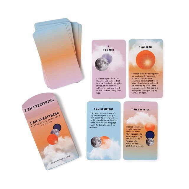 UncommonGoods I Am Everything Affirmation Card Deck