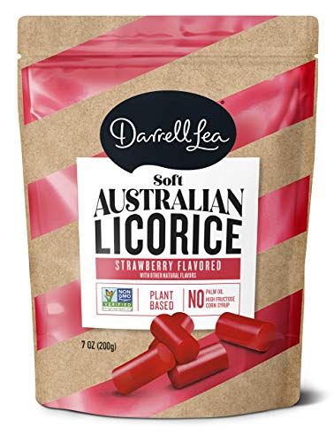Darrell Lea Strawberry Soft Australian Made Licorice 