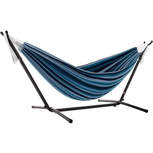Vivere Double Hammock with Steel Stand