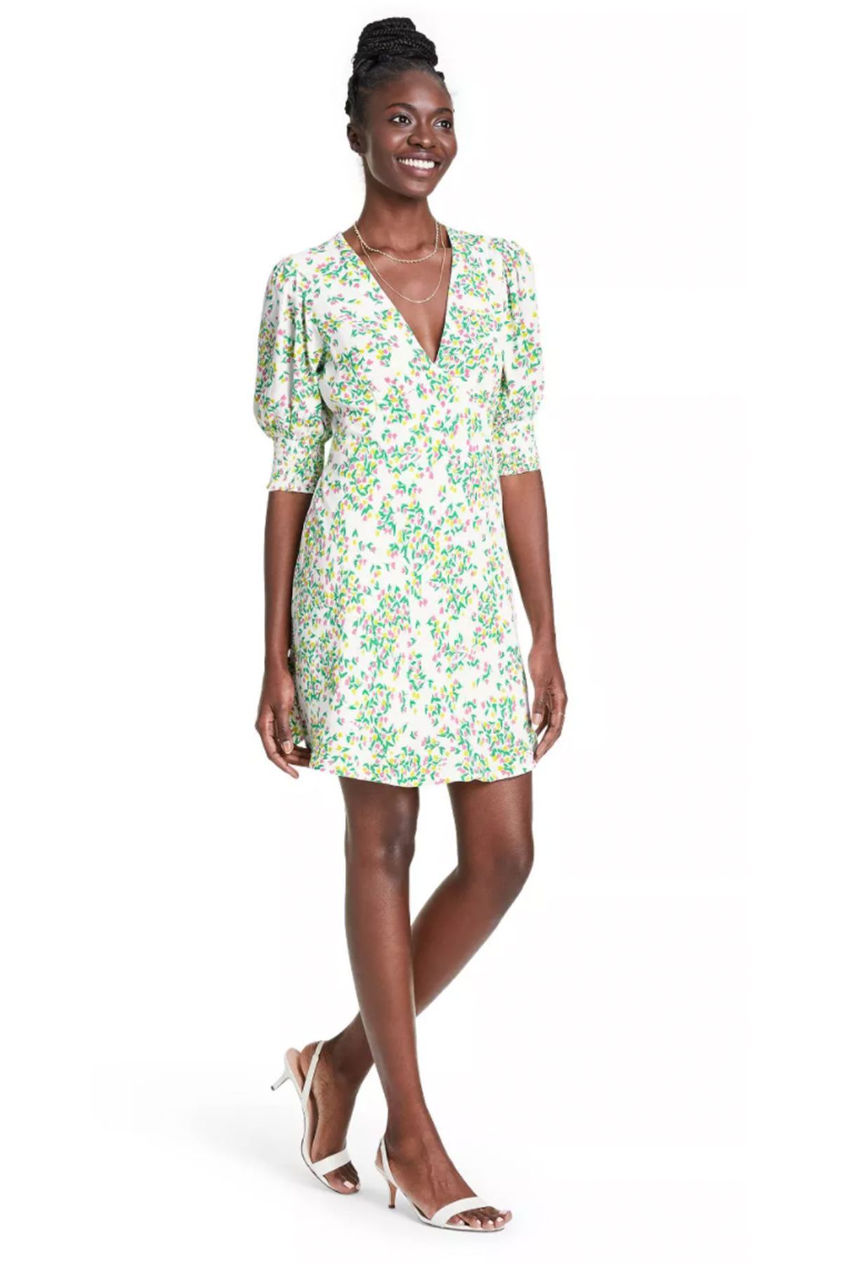 target floral wrap dress