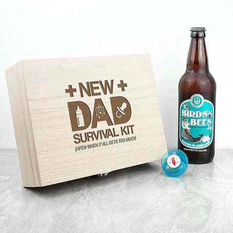 Personalized New Dad Survival Kit