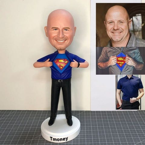 Custom Superhero Bobbleheads