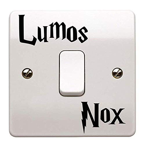 Lumos Nox (Light/Dark) Light Switch Sticker 