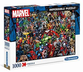 Marvel Superheroes 'Impossible Puzzle' 1000 Pieces