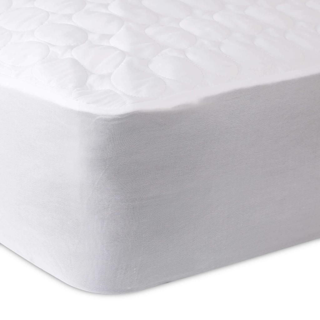 Double The Bettersleep Company 100/% Natural Pure Cotton Quilted Mattress Protector 38cm Deep Skirt