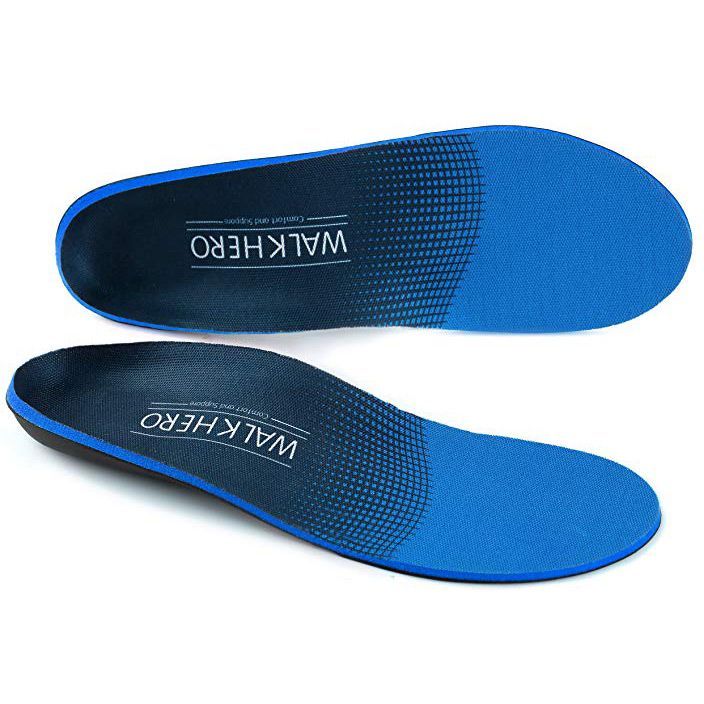 Plantar Fasciitis Heel Pain Metatarsal Walkomfy Winter Warm Insoles Foot Arch Support Insoles Memory Foam Work Insoles for Men Women High Arches Orthotic Insoles Shoe Insert for Severe Flat Feet 