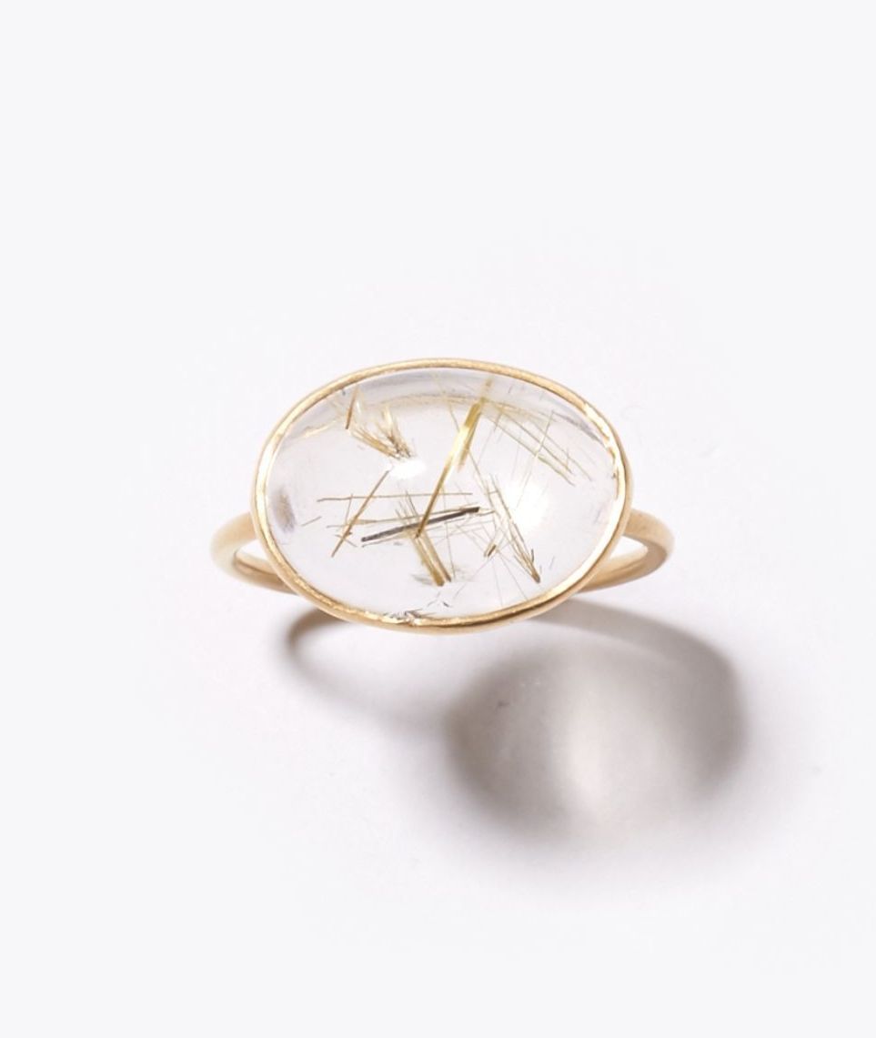 療癒系輕珠寶推薦#7：Artida Oud Eutopia金髮晶戒指