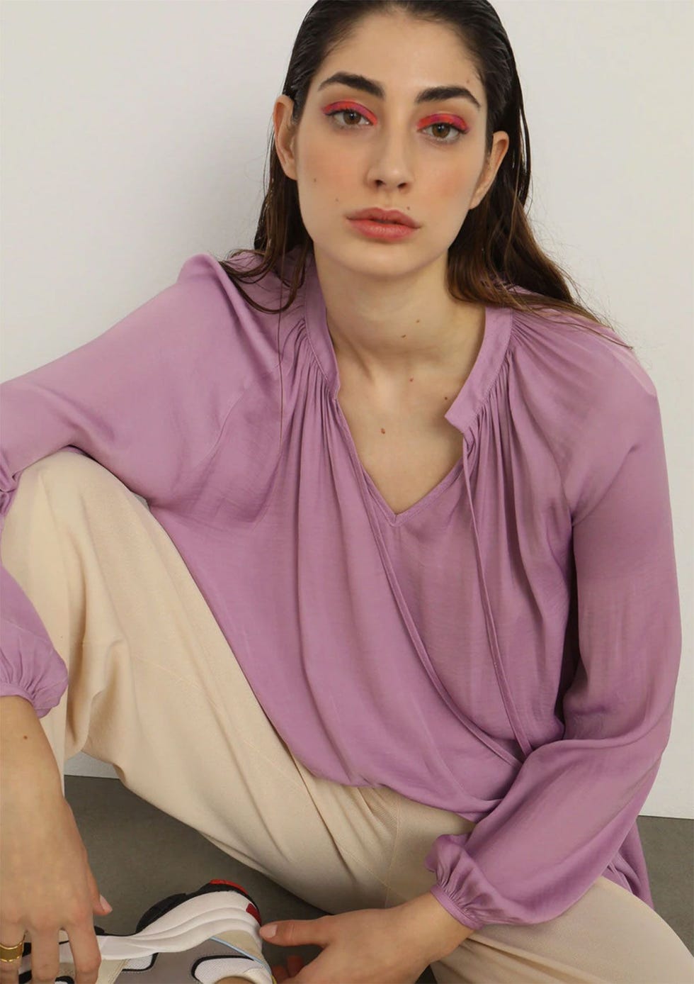 Blusa malva