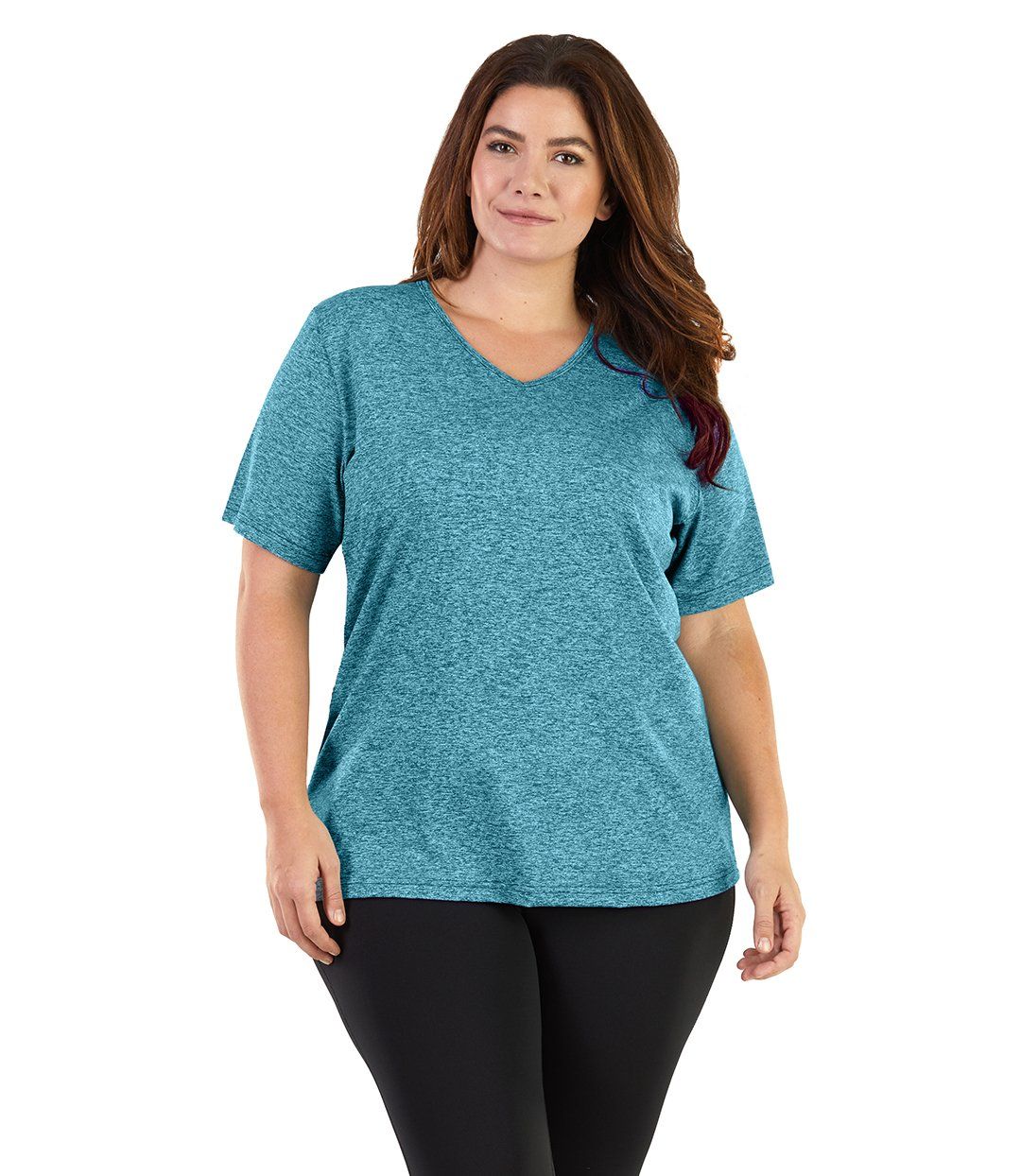 long plus size workout shirts