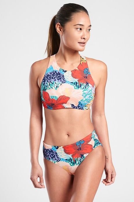 Maldives Printed Bikini Top