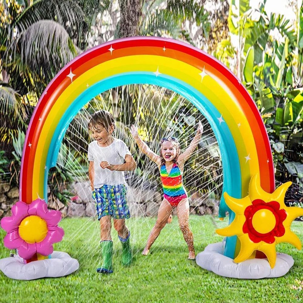 Rainbow Sprinkler Summer Inflatable