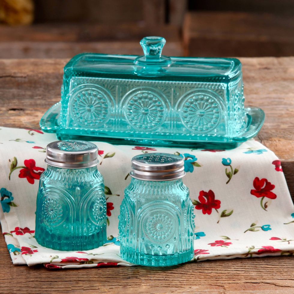 The Pioneer Woman Glass Butter Dish