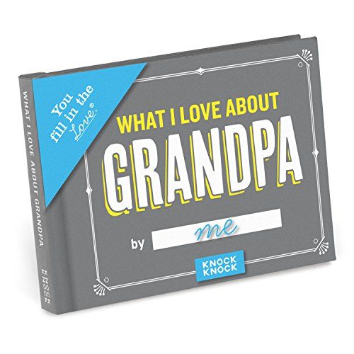 What I Love about Grandpa Book