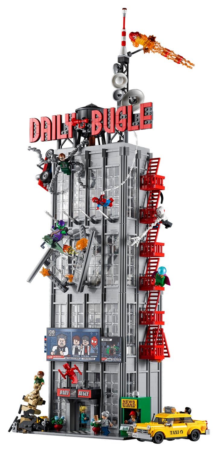 Marvel Spider-Man LEGO Daily Bugle set