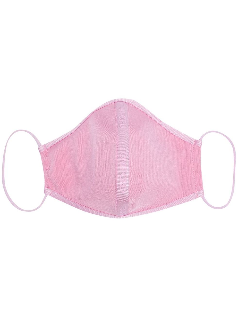 精品防疫口罩：Tom Ford粉色口罩