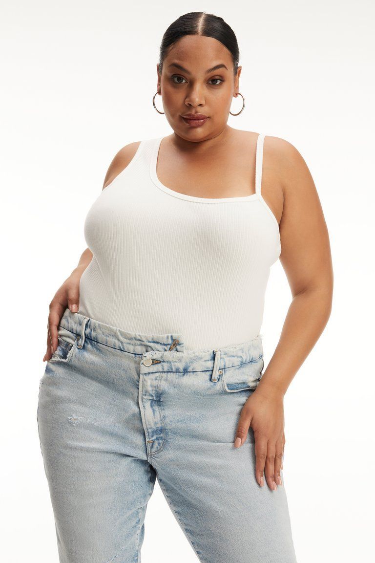 One shoulder clearance plus size top