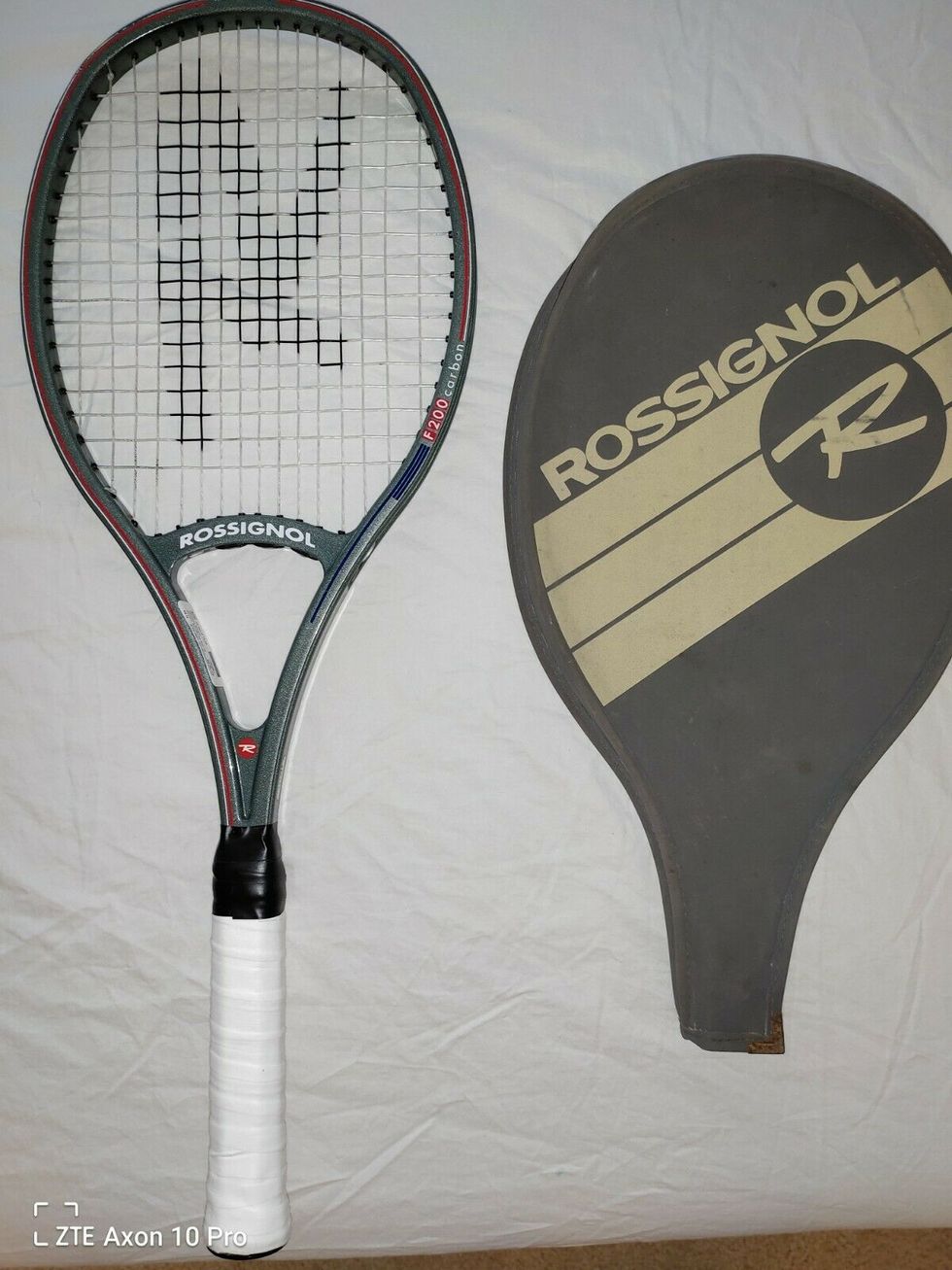 Vintage 80's F200 Carbon Tennis Racquet w/ Cover